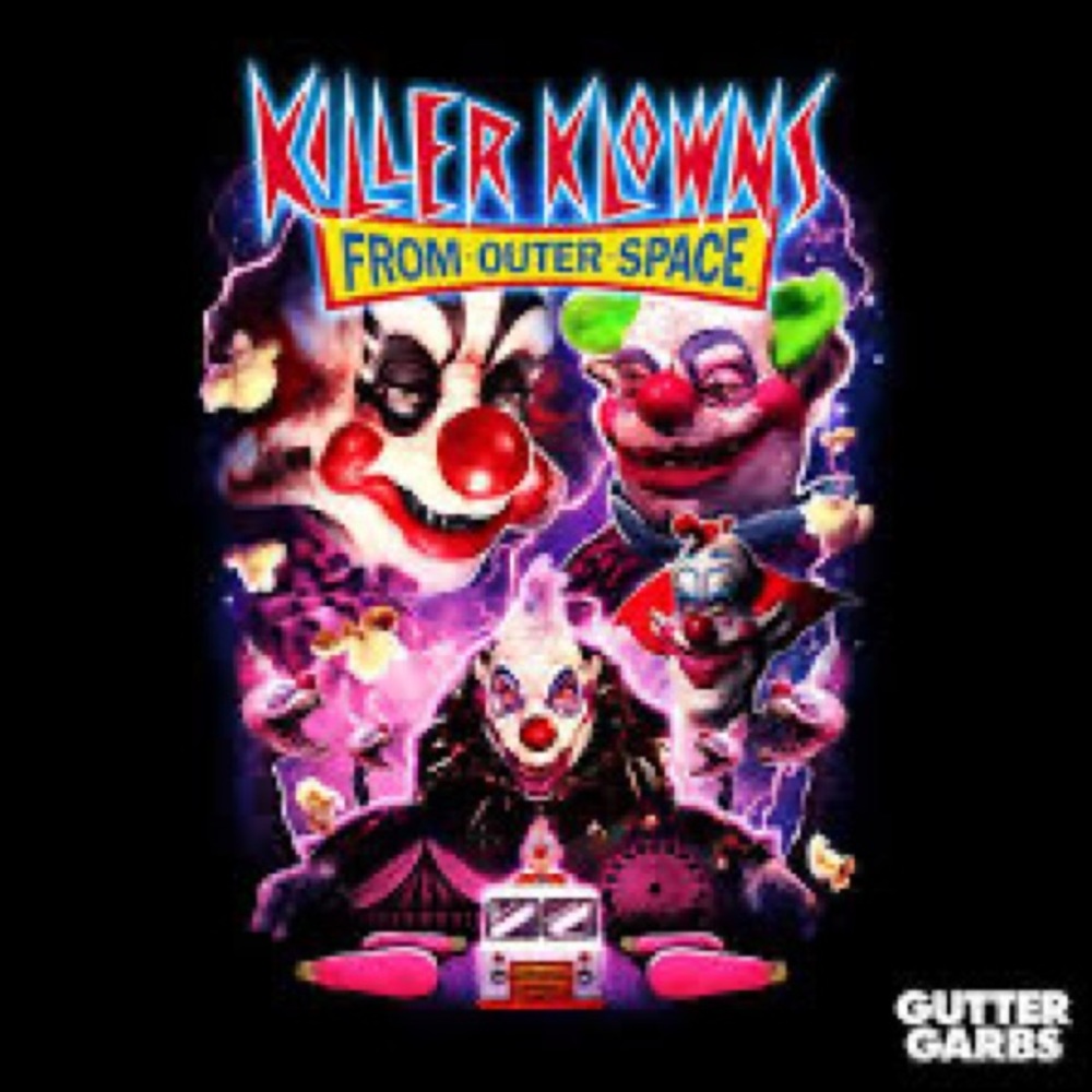Killer klowns from outer space small t shirt horror gutter garbs